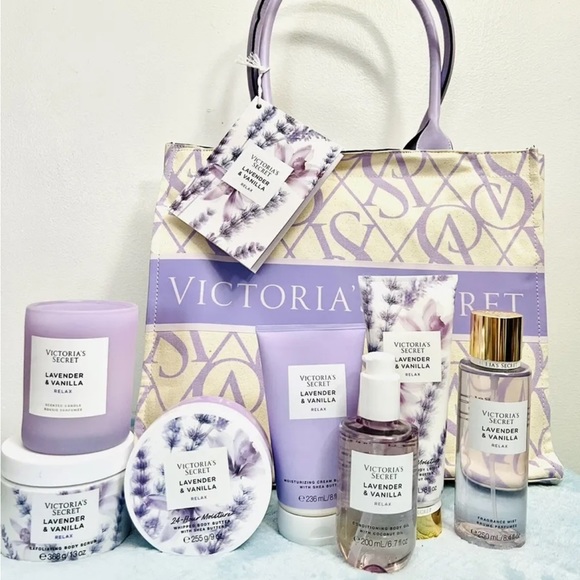 VICTORIA SECRET The Balance Ritual Kit lavender gift sets Pink NWT Mother’s Day - Picture 5 of 5